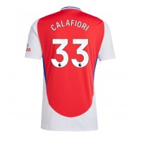 Arsenal Riccardo Calafiori #33 Hemmatröja 2024-25 Korta ärmar